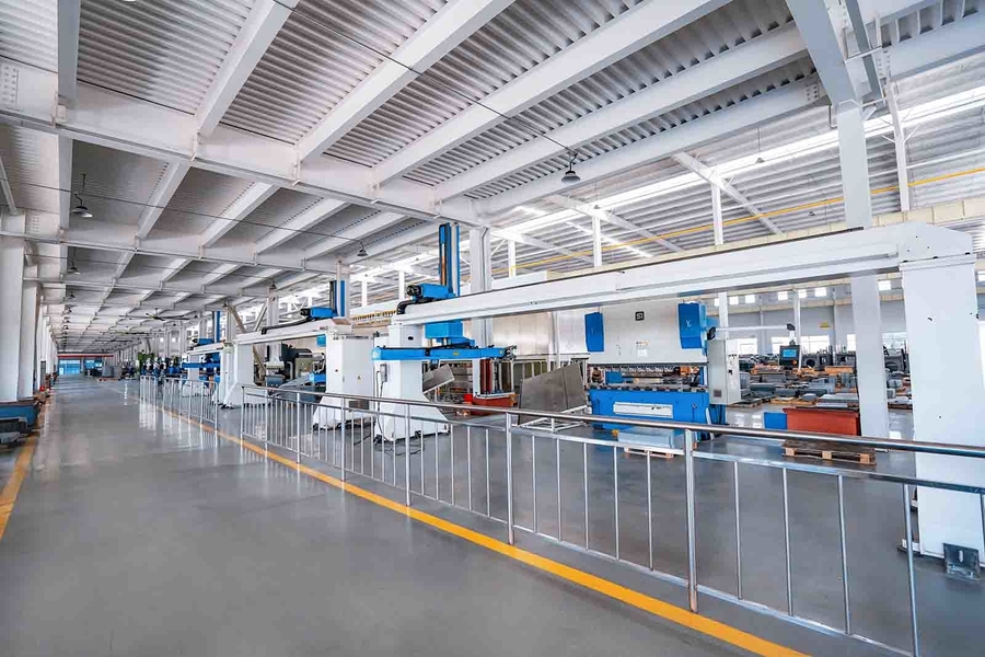 Jiangsu Jufeng Machinery Manufacturing Co., LTD Produktionslinie des Herstellers