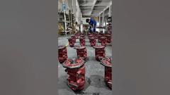 Jufeng-Schraubluftkompressor-Produktionswerkstatt #Aircompressorparts #Schraubluftkompressor