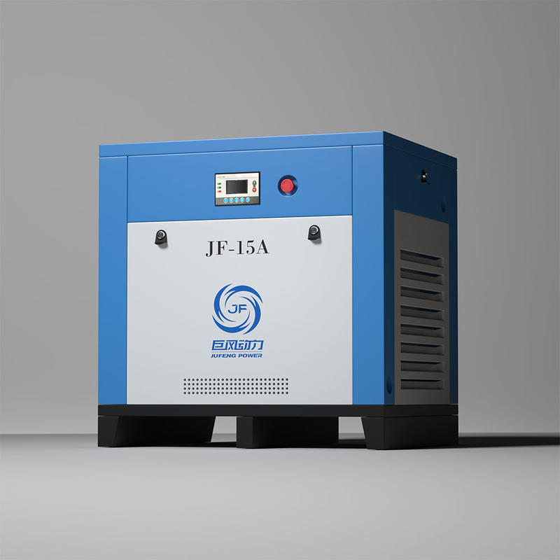 JF-15A 11kw Leistungsfrequenz Festgeschwindigkeit Schraubtyp Luftkompressor mit Elektrizität 380V/3pH/50Hz