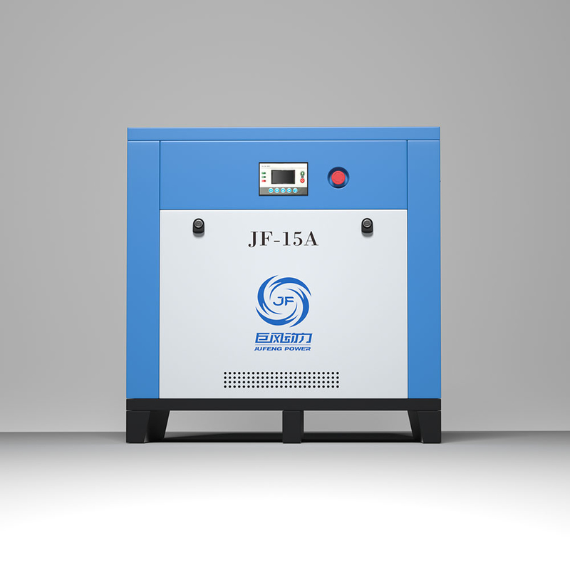 JF-15A 11kw Leistungsfrequenz Festgeschwindigkeit Schraubtyp Luftkompressor mit Elektrizität 380V/3pH/50Hz