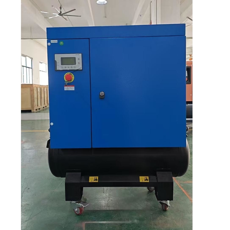 Einphasiger Dauermagnet-Schraubluftkompressor 220v/380v mit intelligenter Steuerung JD-10AT für einfache Bedienung