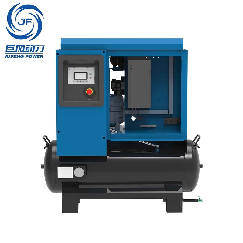 8-16bar 10PS 220v abnehmbare Einphasige Permanente Magnet-Schraubluftkompressor mit 490-980 L/min