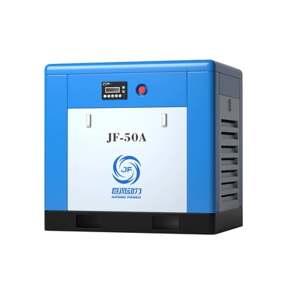50 PS Einstufige Protable Gürtel angetrieben Schraubluftkompressor 37KW 8 Bar Druck