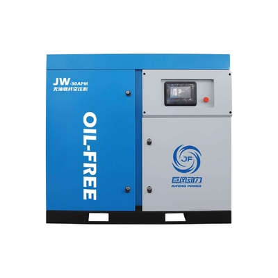 30 PS medizinisches Ölfreies Schraubluftkompressor 22 kW Wasserschmierung Luftkompressor