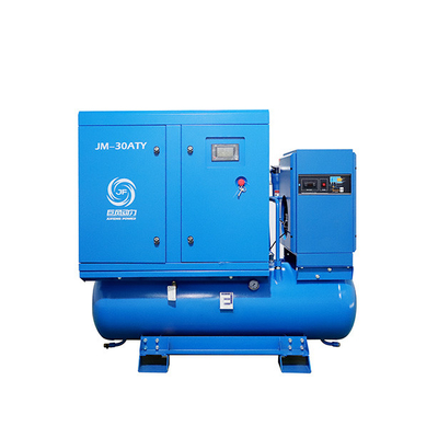 4 in 1 22kw Dauermagnet Frequenzumwandler Schraubluftkompressor für Laserschneidmaschine